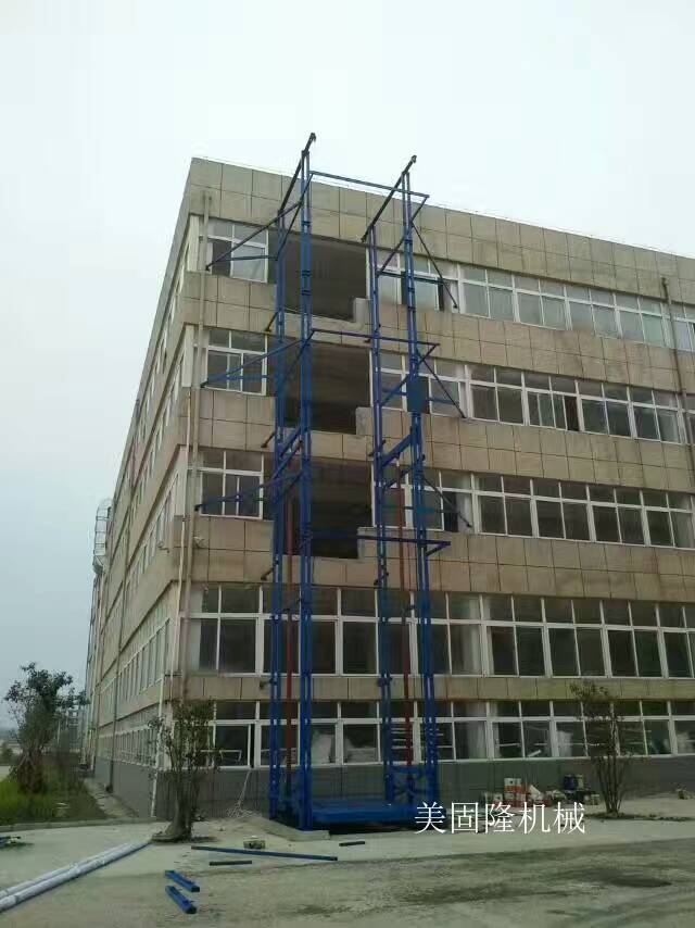 哈密室外双臂导轨式升降机厂家